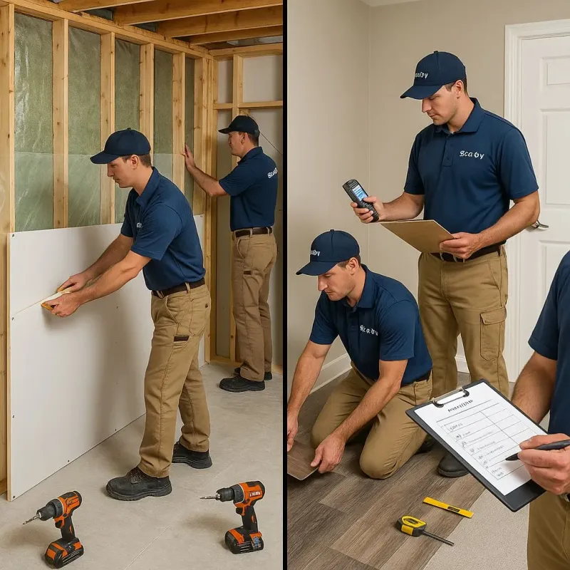 Repairs and Reconstruction process in Laingsburg, MI